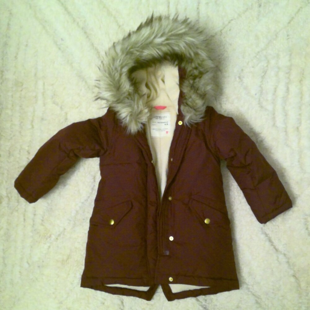J. Crew/Crewcuts Girls Winter Jacket - Size 4/5
